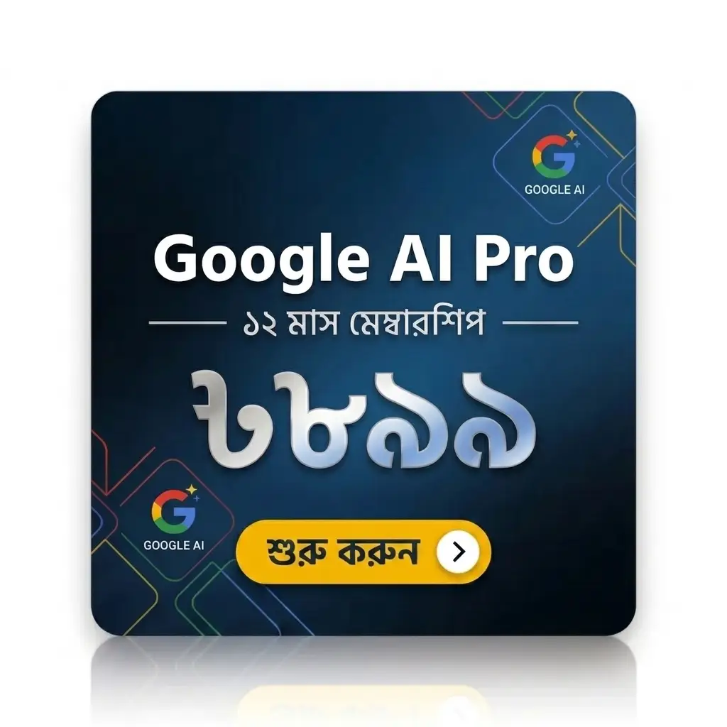 Google AI Pro Subscription – 12 Month (Own Email Plan)